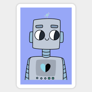 Mr Valentine Robot Magnet